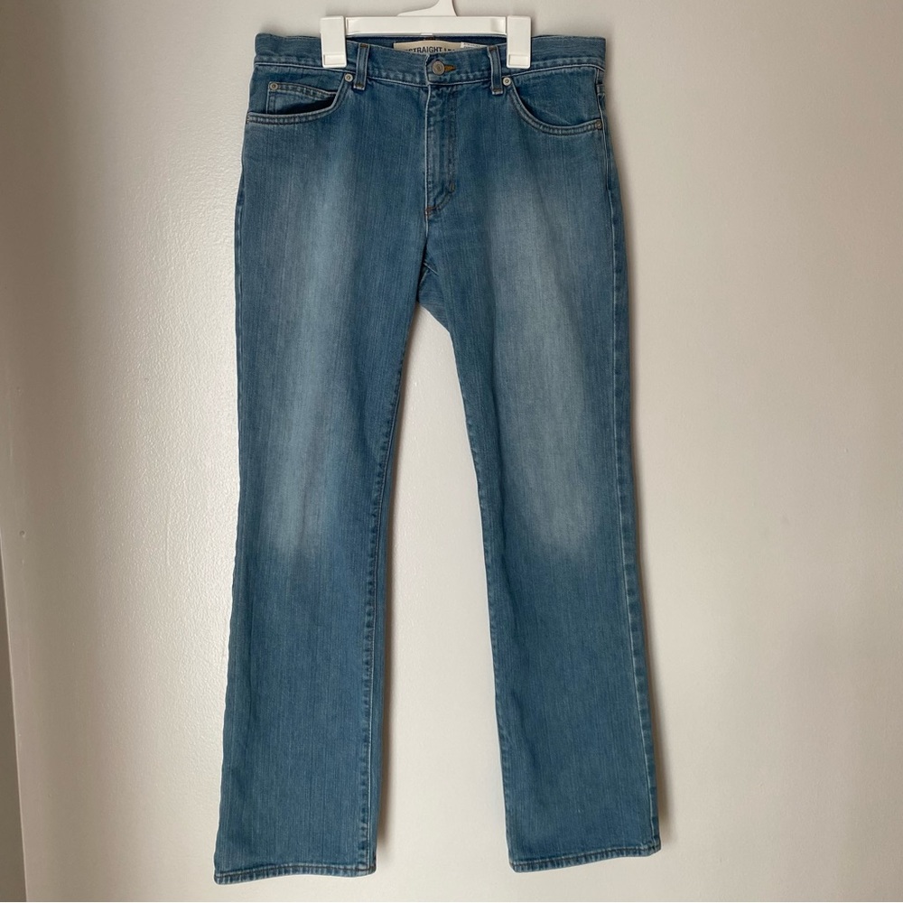 GAP mid rise straight jeans circa 2010